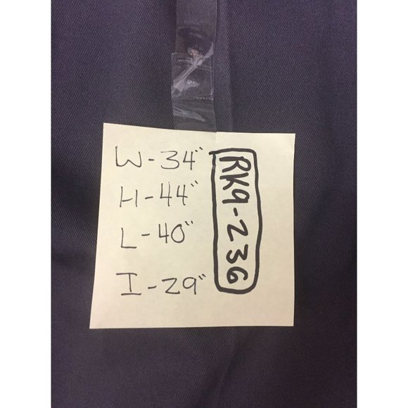 Architect Mens Dress Pants New Size 36x30 Charcoal Gray Pockets Zip Up Button Fl - Picture 15 of 15